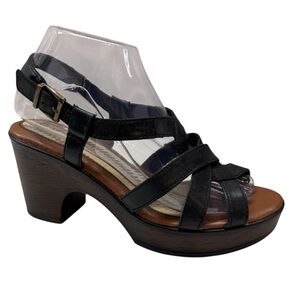 BOC Black Strappy Sandals